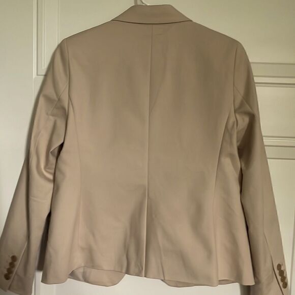 Ann Taylor Natural Camel Single Button Jacket - Picture 5 of 6